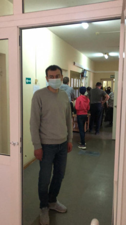 Волонтеры проекта «Вместе сильнее» Сергей